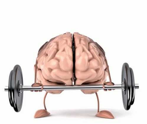 10 Essential Reasons for Why you Should Take Vitamin D. Image shows a brain lifting a weight.

