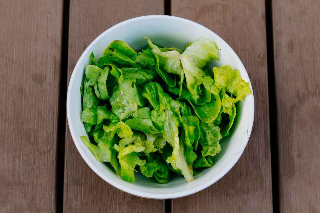 Image shows a bowl of lettuce. Is lettuce good for you?